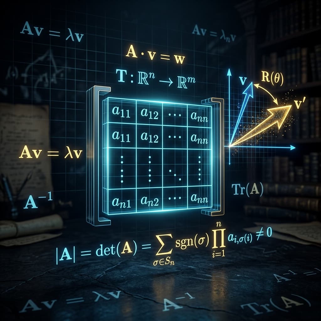 A-Level Further Maths: Matrices and Linear Transformations