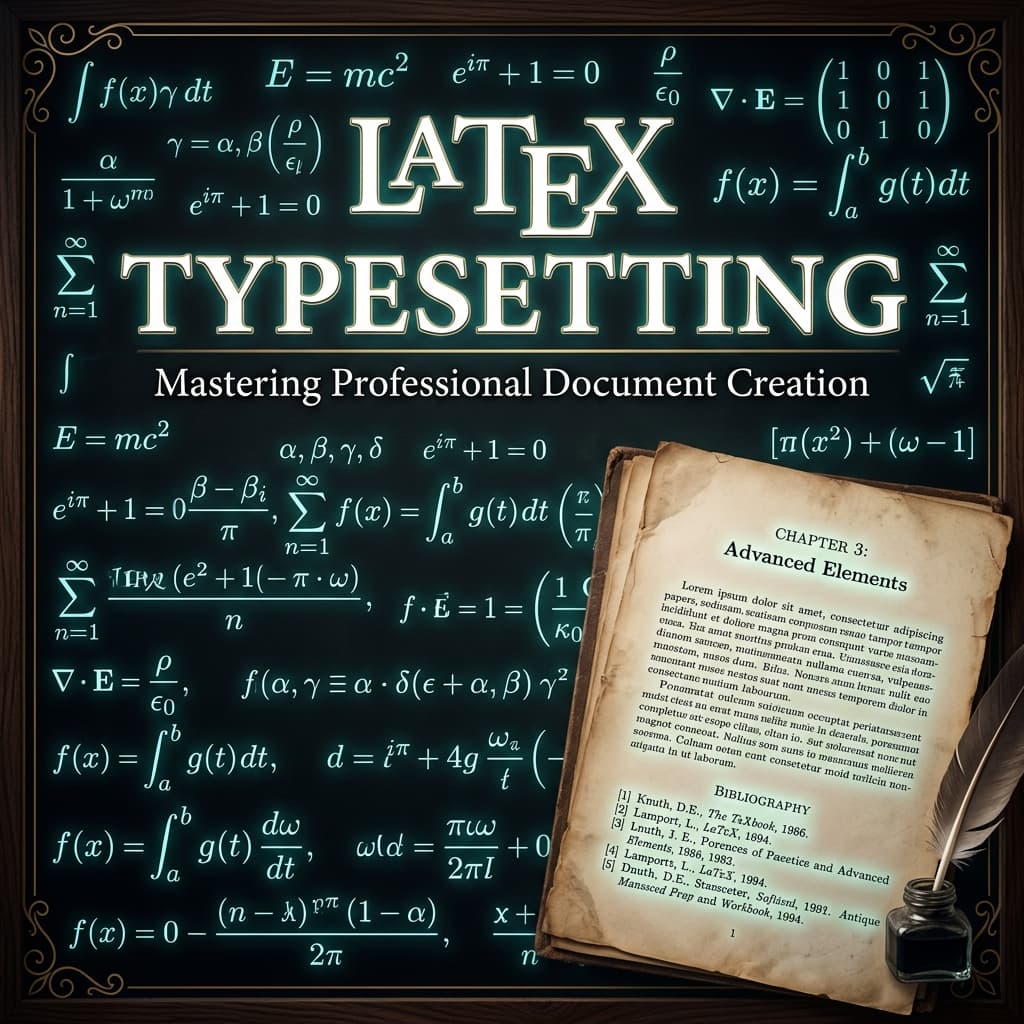 LaTeX Professional Typesetting