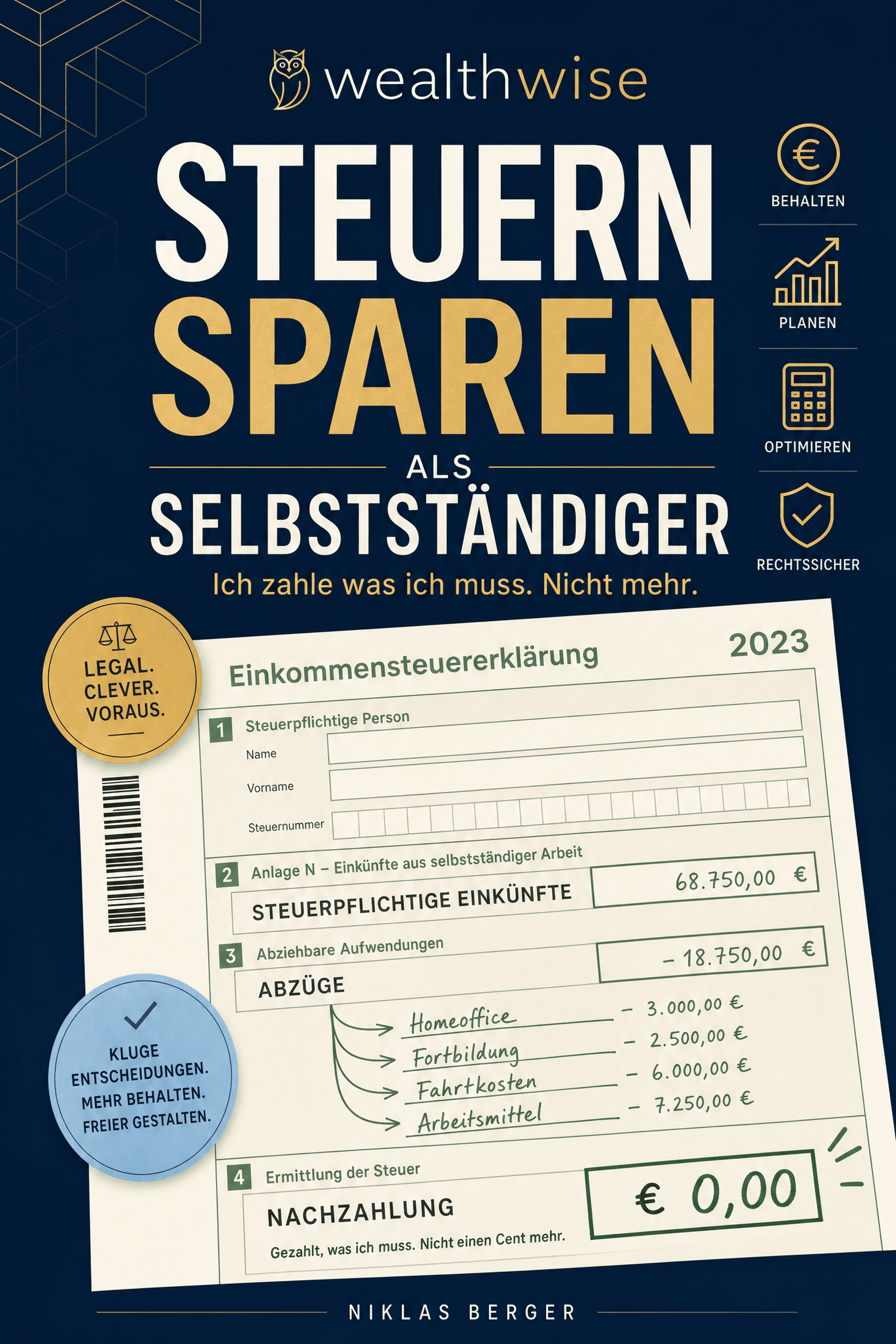 Steuern Sparen als Selbstständiger