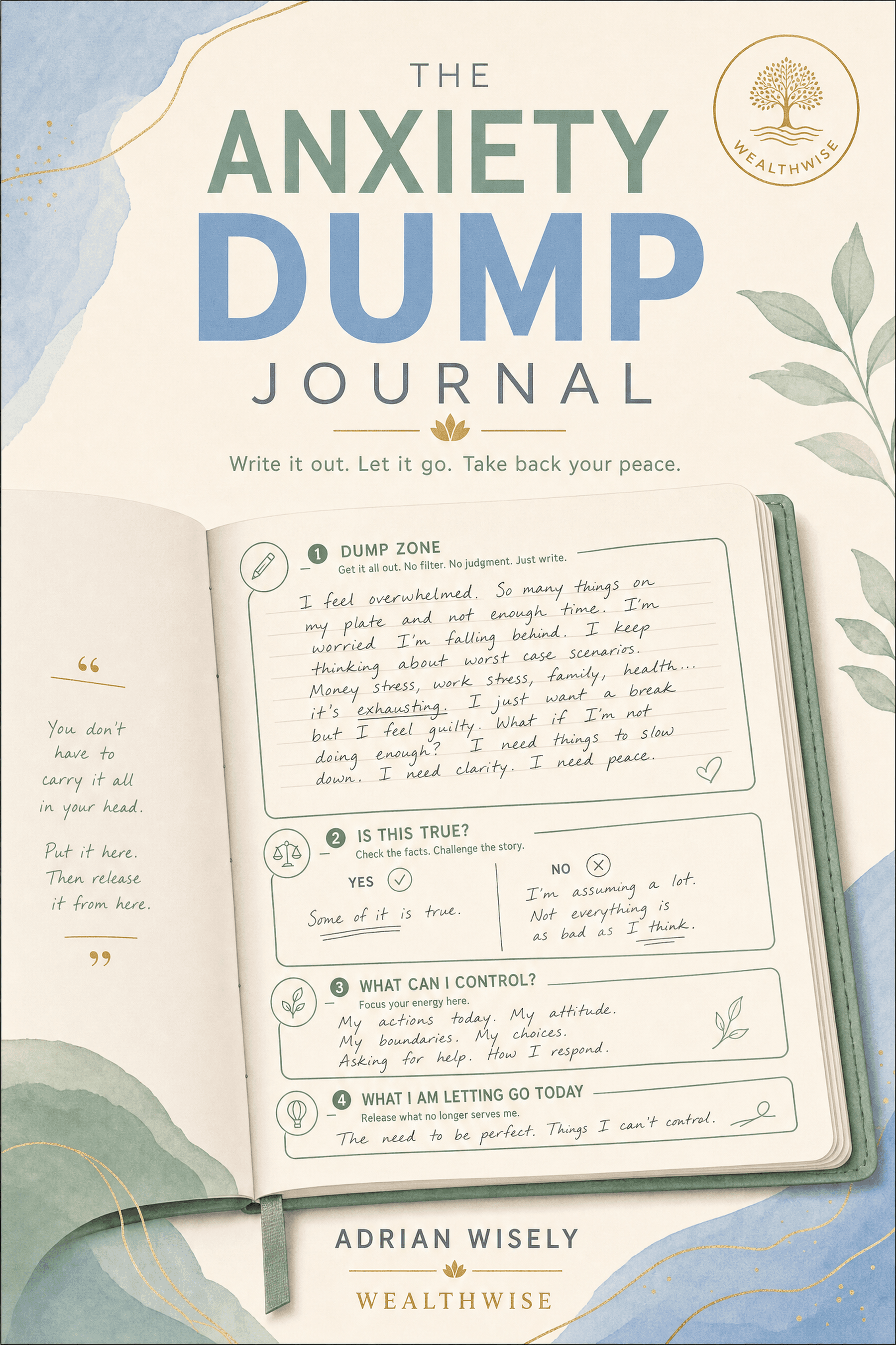 The Anxiety Dump Journal