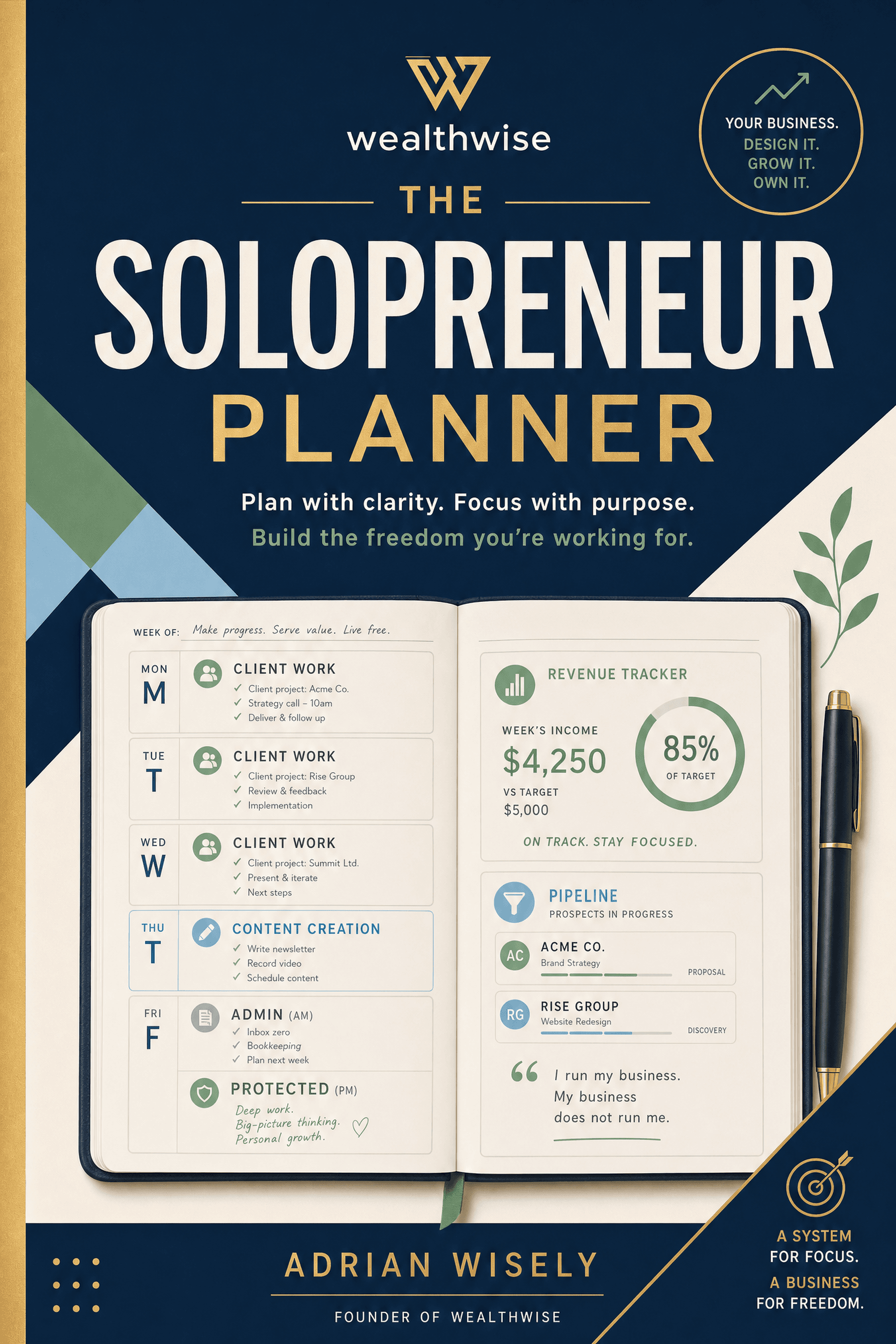The Solopreneur Planner