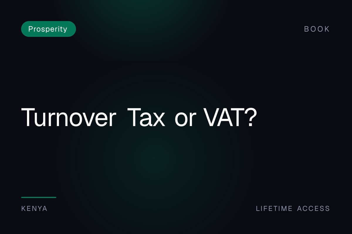 Turnover Tax or VAT?