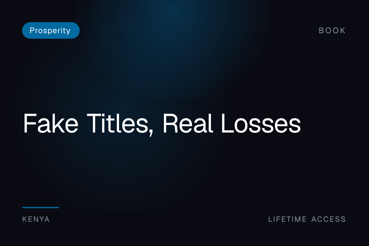 Fake Titles, Real Losses