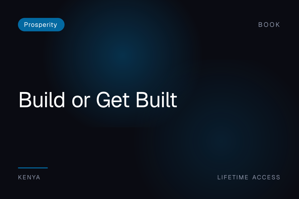 Build or Get Built