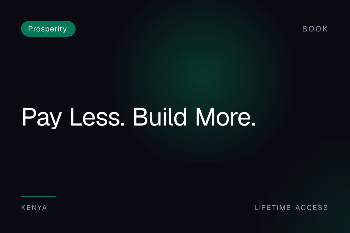 Pay Less. Build More.