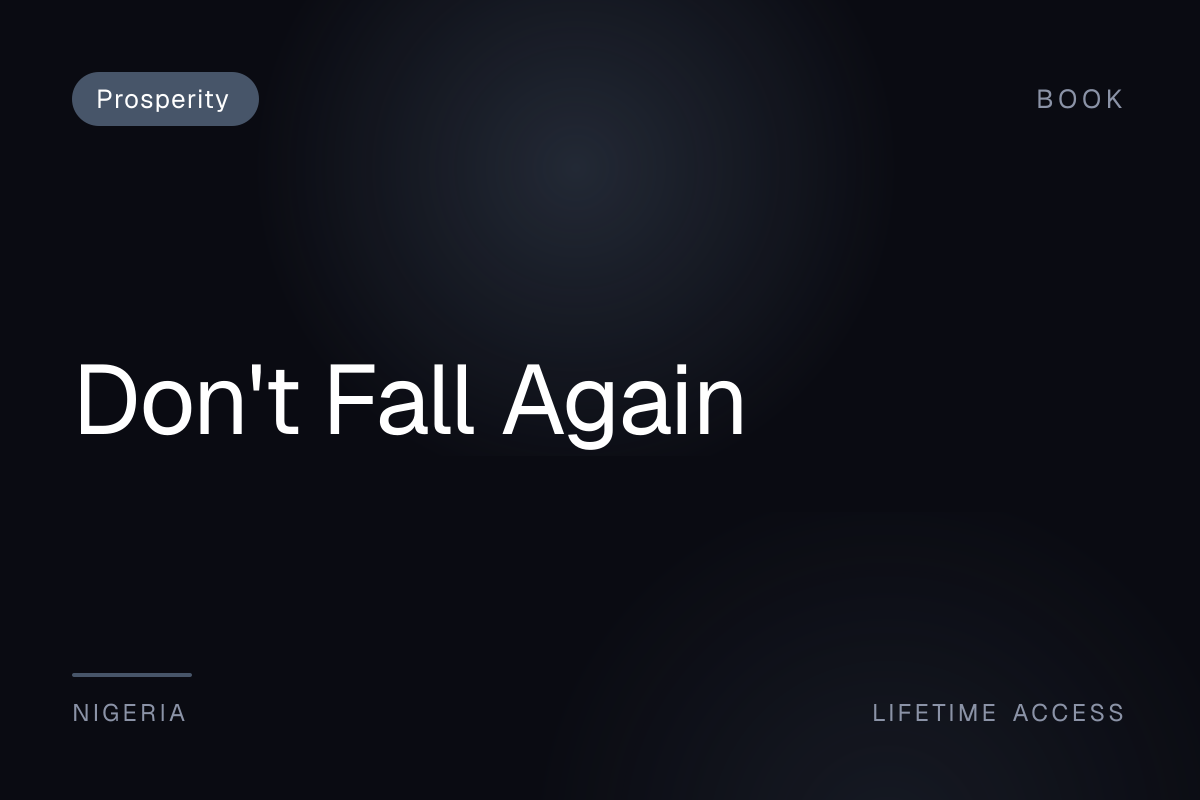 Don't Fall Again