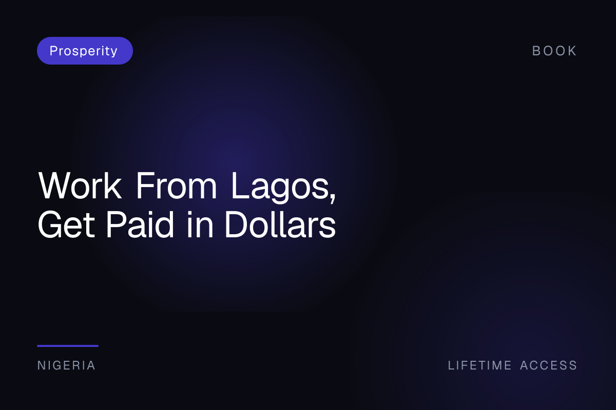 Work From Lagos, Get Paid in Dollars