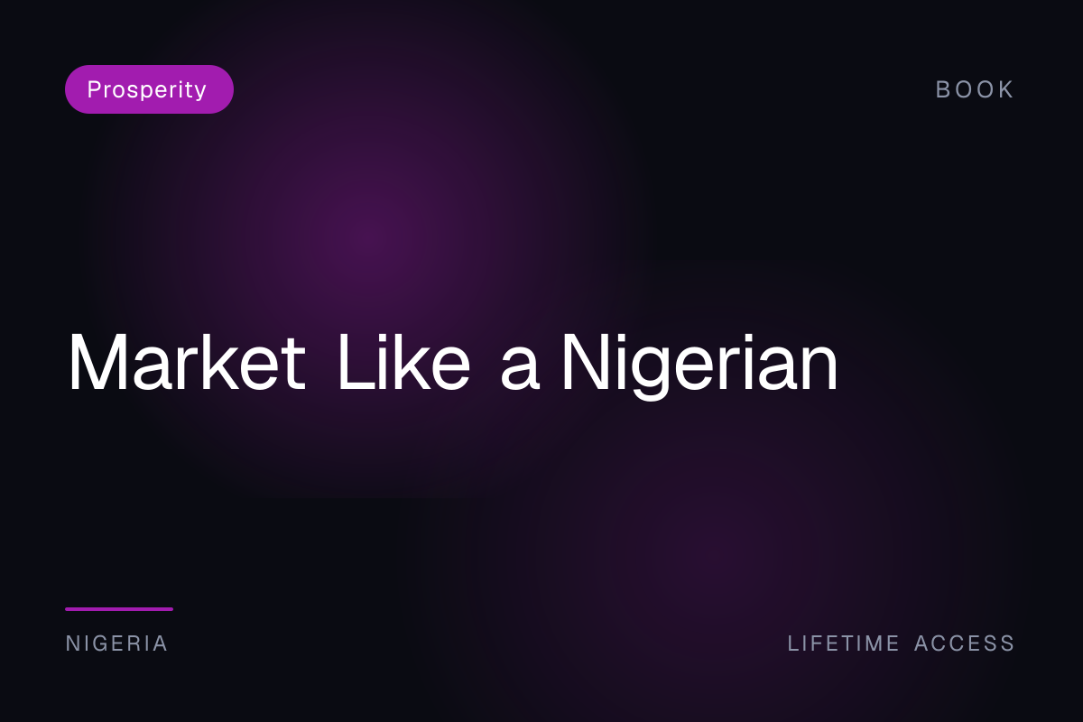 Market Like a Nigerian