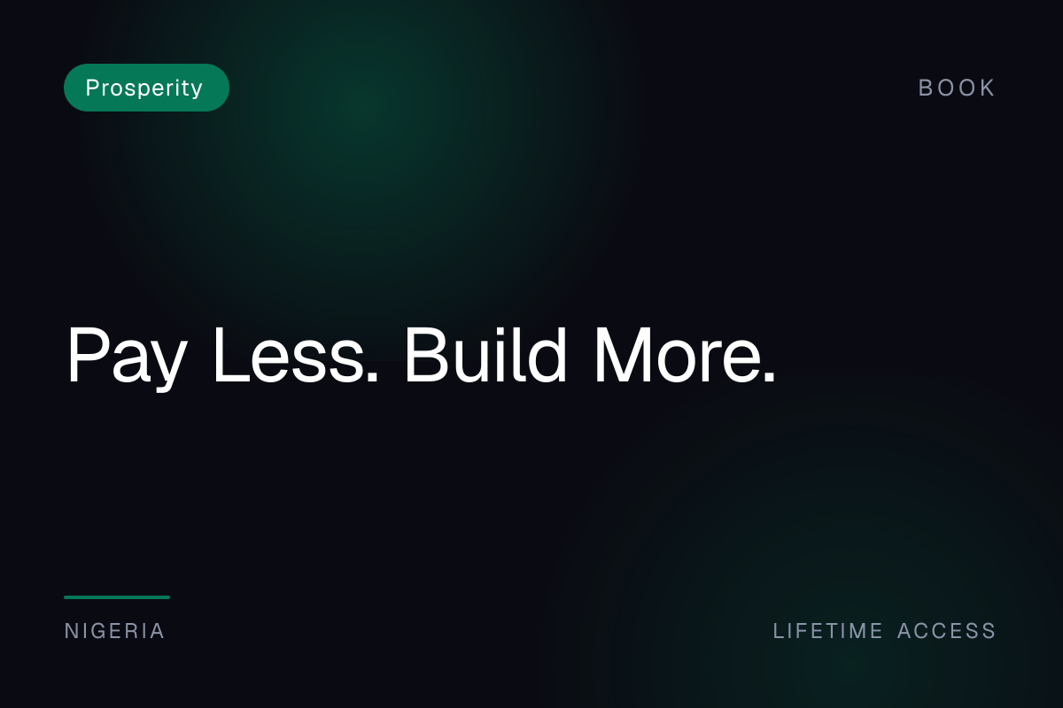 Pay Less. Build More.