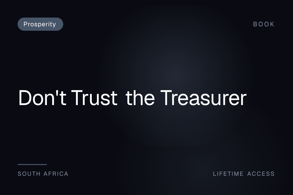 Don't Trust the Treasurer