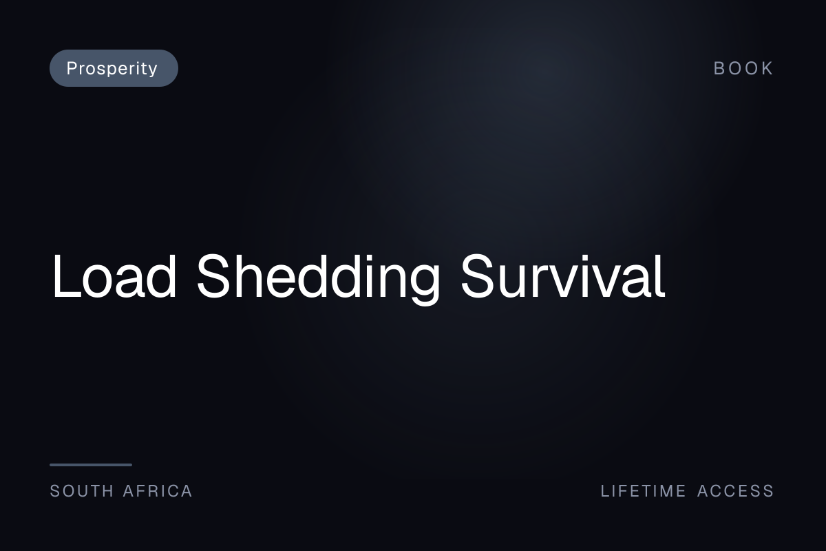 Load Shedding Survival