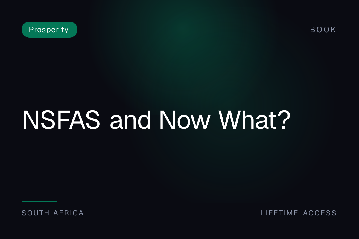 NSFAS and Now What?