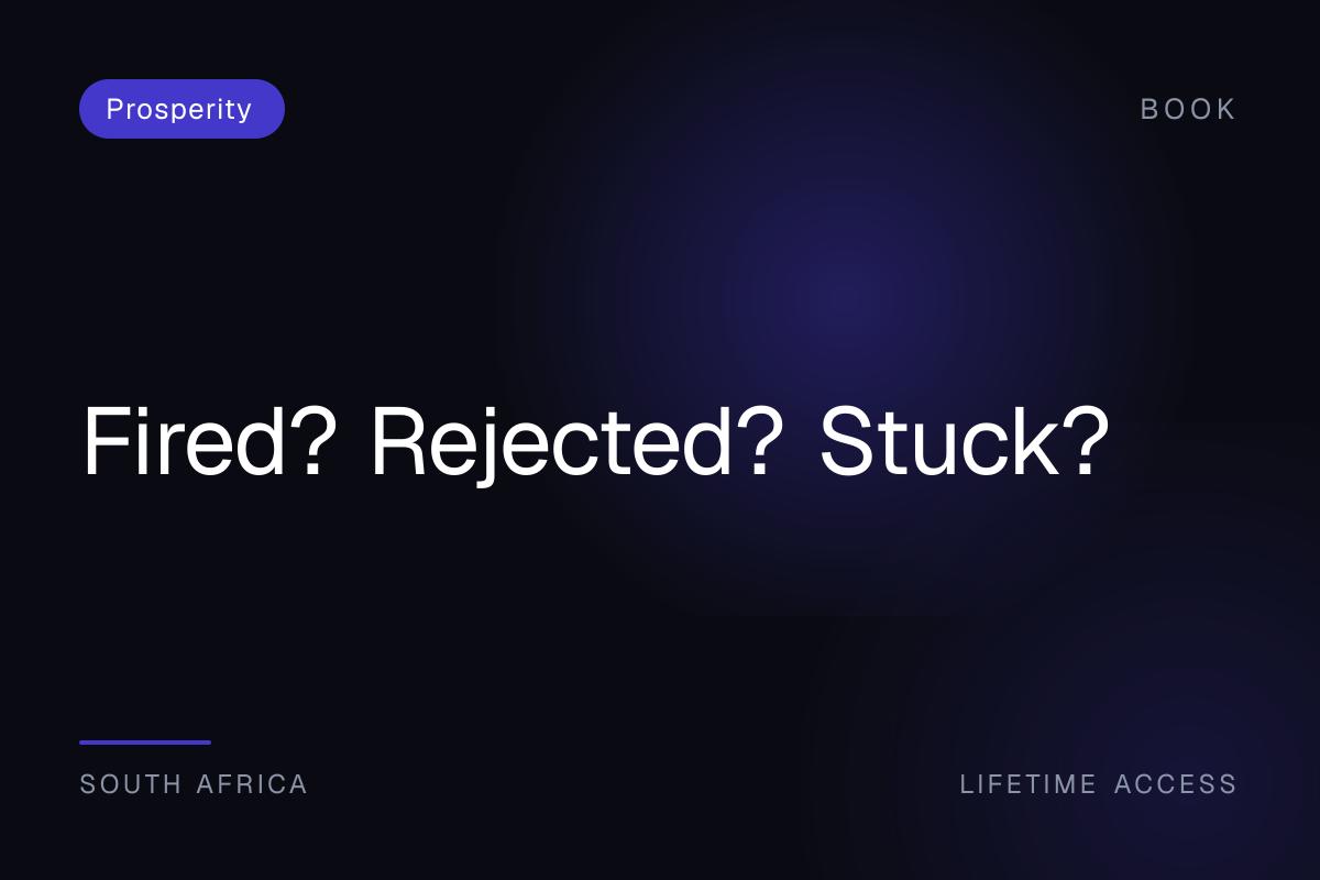Fired? Rejected? Stuck?